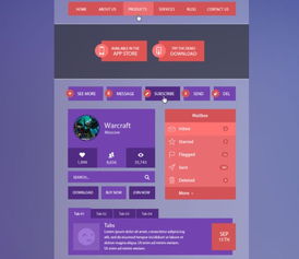 30个免费扁平化UI套件 网页设计师与开发者的必备资源
